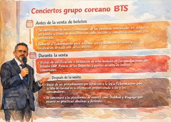 La presidenta Sheinbaum pide más conciertos de BTS