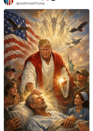 Los conservadores estadounidenses ahora ven el anticristo en Trump