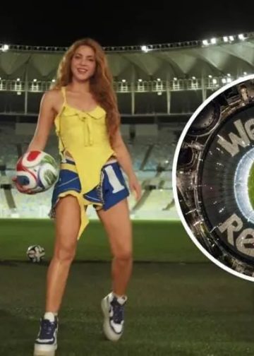 Shakira anuncia nuevo himno mundialista