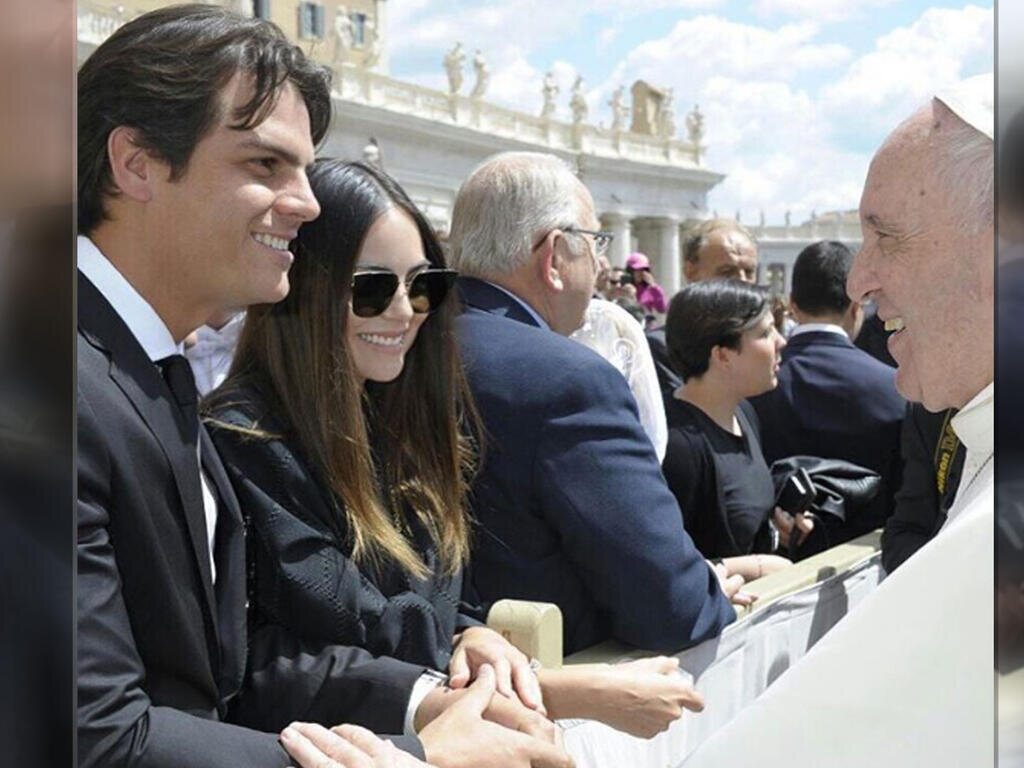 Artistas y celebridades que recibieron la bendición del Papa Francisco