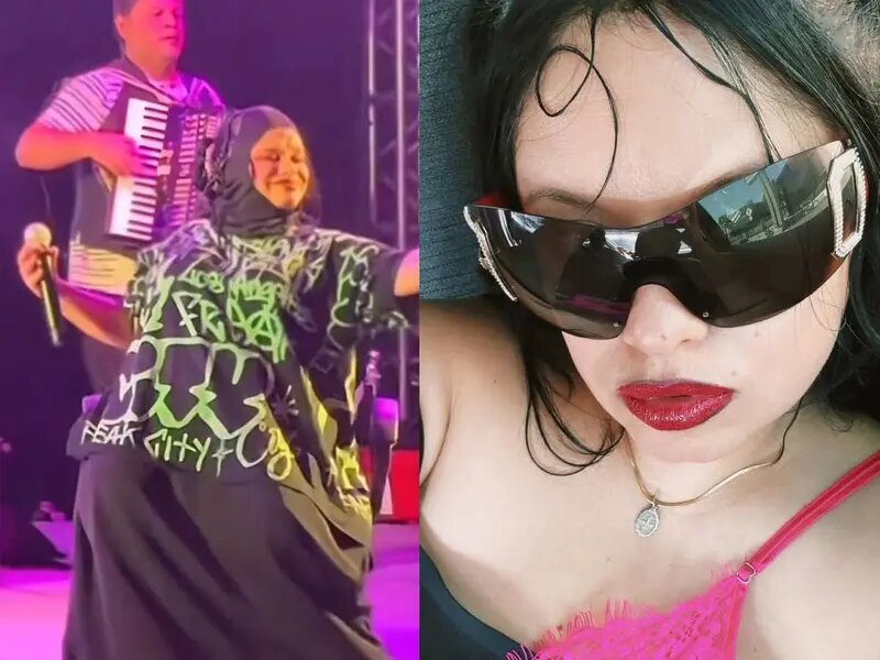 Amandititita responde a críticas por su presentación en silla: “Tengo todo lo que soñé”