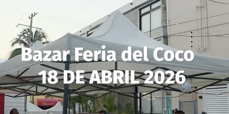 Bazar feria del coco 18 de abril del 2026