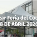Bazar feria del coco 18 de abril del 2026